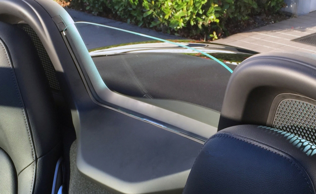 Boxster wind deals deflector